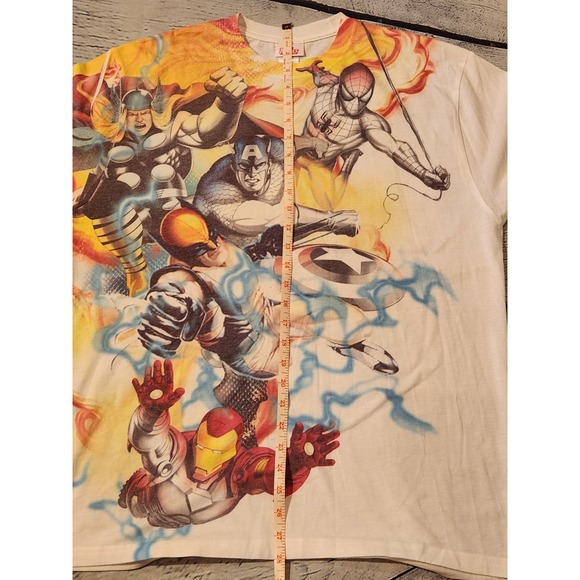Marvel Heroes Tee -2009 Sz L - Picture 4 of 5